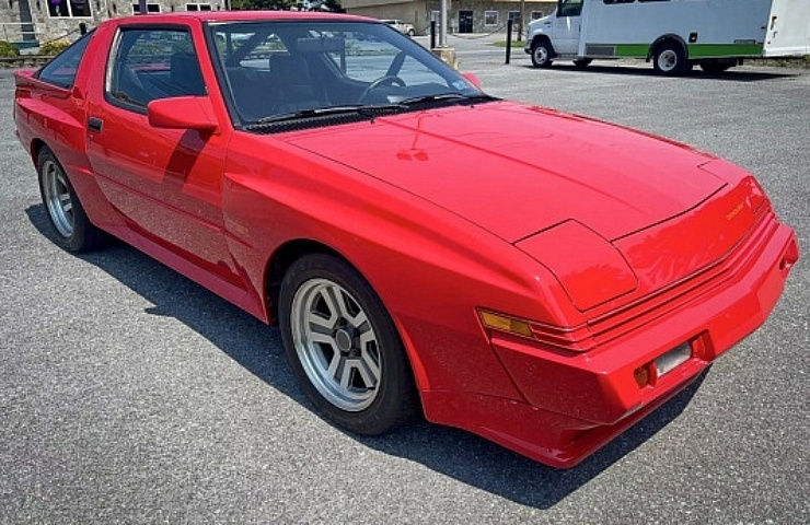 1987 Chrysler Conquest TSI - right front profile - featured