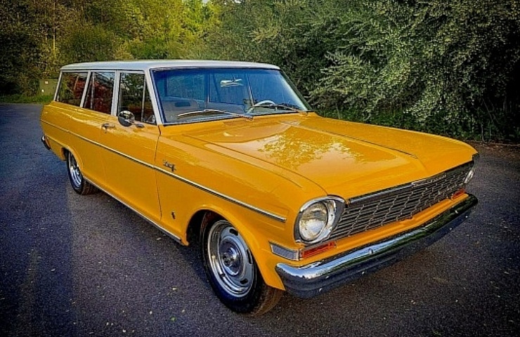 1964 Chevrolet Nova Wagon - right front profile - featured