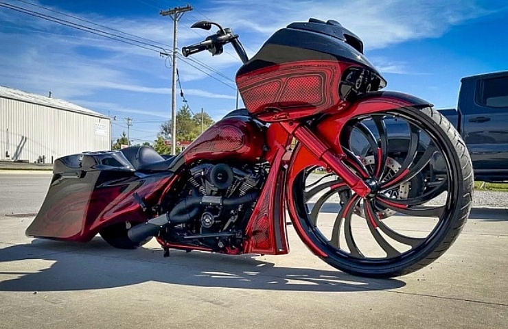 Custom harley baggers for sale on ebay hot sale