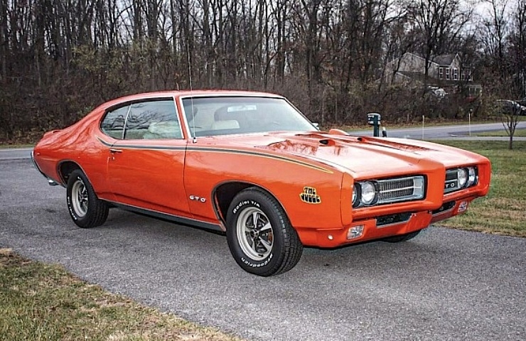 1969 Pontiac GTO Judge - right front profile