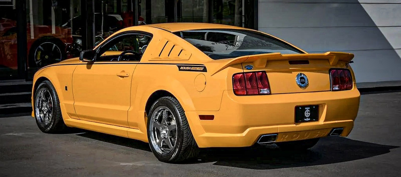 2007 Roush Mustang Drag Pak - left rear profile