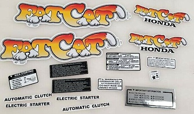 Fat Cat stickers