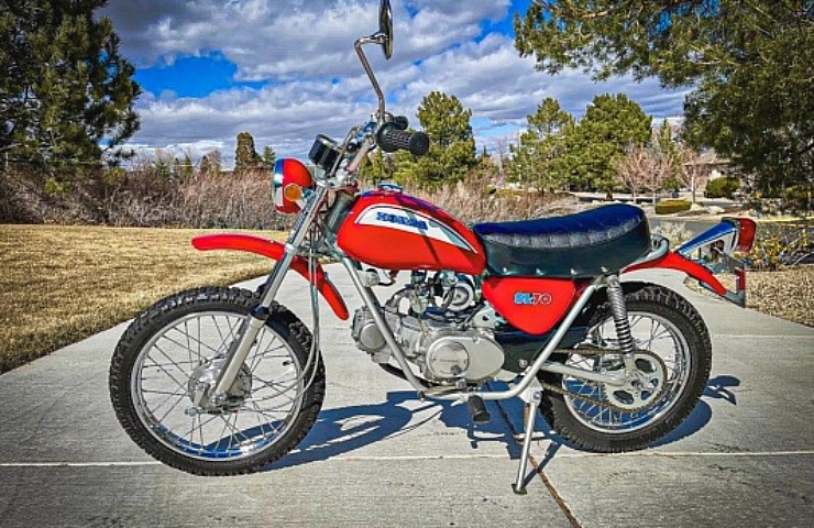 1971 Honda SL70 KO - left side