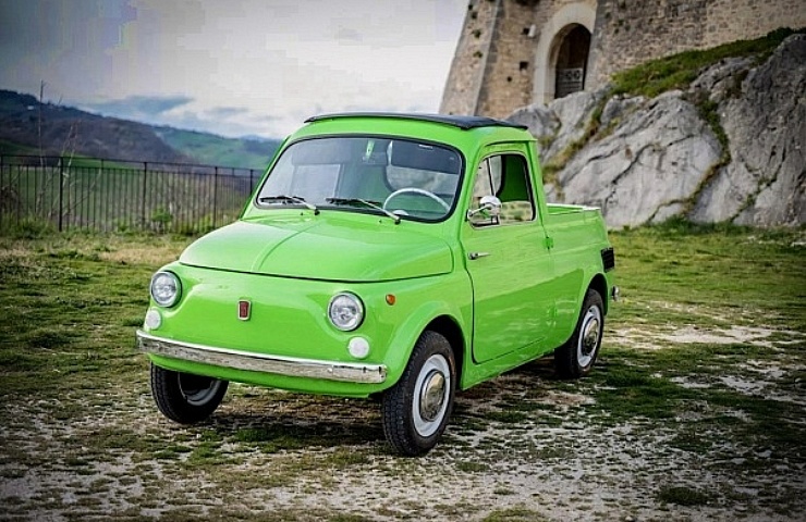 1973 Fiat 500 pickup - featured