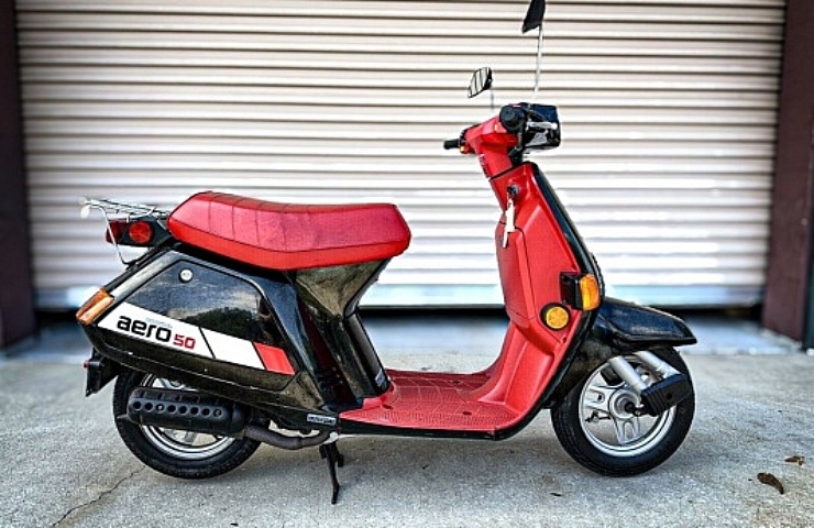 1985 Honda Aero 50 - right side