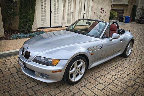 1998 BMW Z3 - left front profile, top down