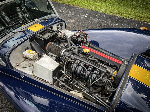 Four-cylinder Rover engine