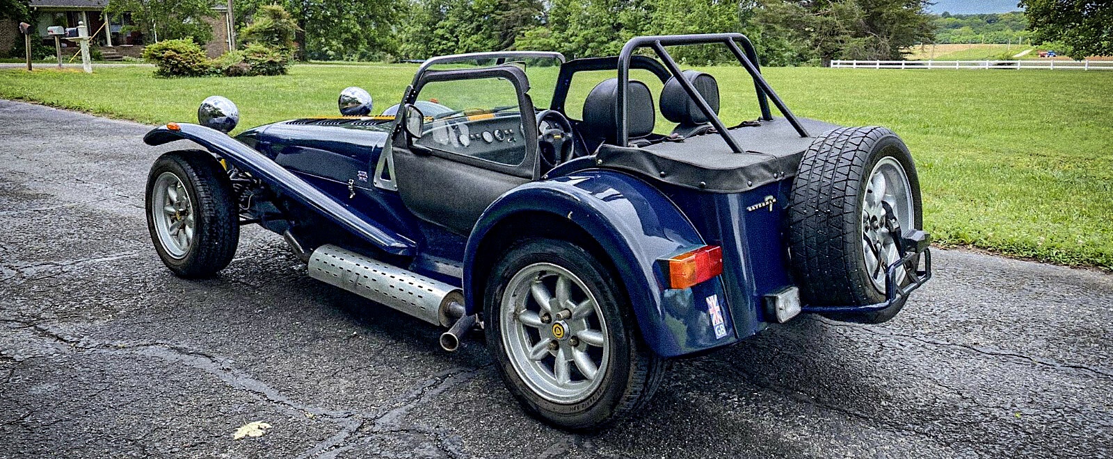 1999 Caterham Super Seven - left rear profile