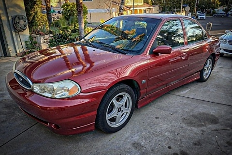 1998 Ford Contour SVT left front profile