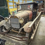 Unusual Ford Model A Roadster Did Painter’s Truck Duty