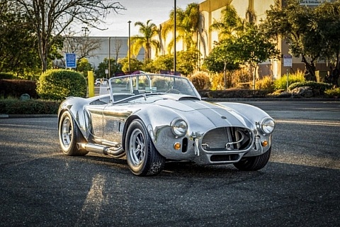 1965 Shelby Cobra right front profile-
