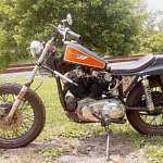 1970s Mods Give This Harley-Davidson Sportster XLCH Flat-Track Attitude