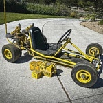 Twin-Engine McCulloch Kart Has Wild Power-to-Weight Ratio