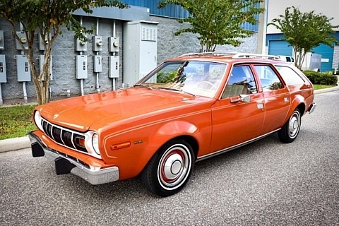 1974 AMC Hornet Sportabout Wagon left front profile
