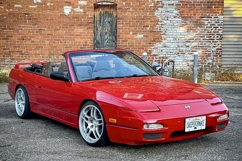 1992 Nissan 240SX Convertible - right front profile