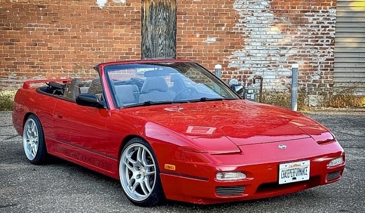 1992 Nissan 240SX Convertible - right front profile