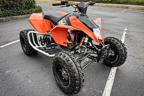 2009 KTM 450XC - right front profile