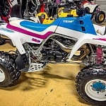 Yamaha Banshee Is ATV Fury in Miami Vice Livery