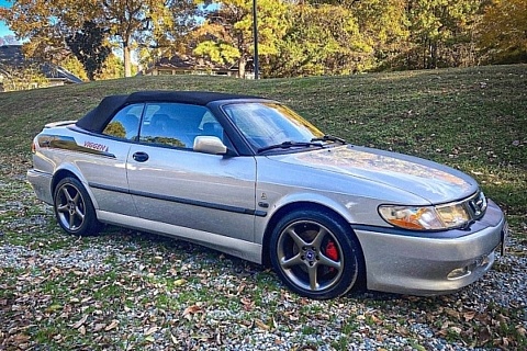2000 Saab 9-3 VIGGEN right front profile